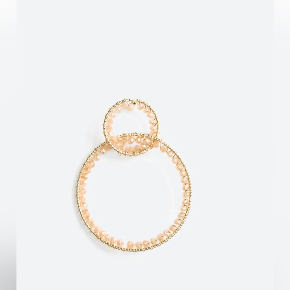 BANCROFT Felicia Beaded Double Circle Earring - Picture 2 of 2